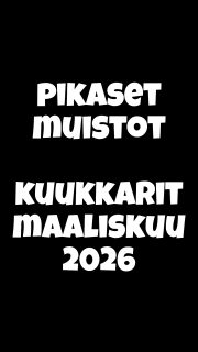 Kuukausiuinnit maaliskuussa 2026 Jakomäessä, feat. @helsinginuimarit