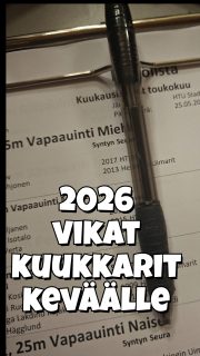 KIITOS kaikille uimareille ja toimitsijoille keväästä!